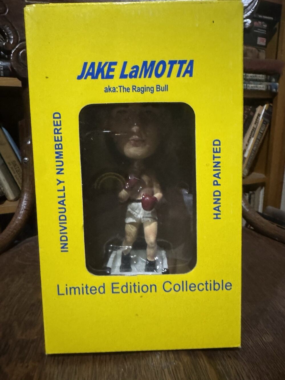 Jake LaMotta Raging Bull Limited Edition Bobblehead 2003 ASI Boxed Numbered